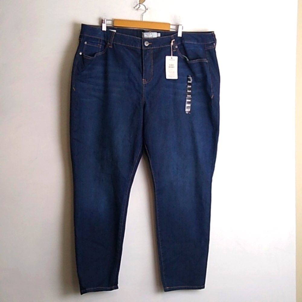 Torrid Womens Curvy Skinny Denim Jeans size 26 R New NWT